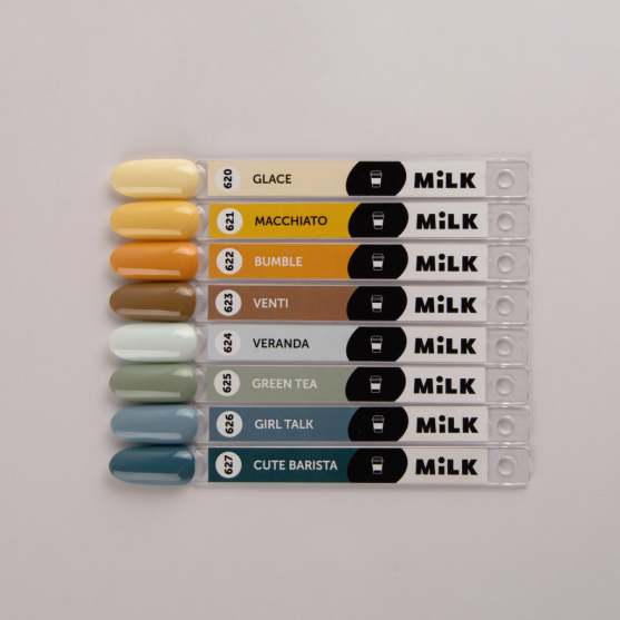 Стикеры на типсы Milk Coffee Shop 620-627-#200678