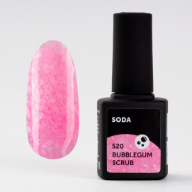 Гель-лак Milk Soda 520 Bubblegum Scrub