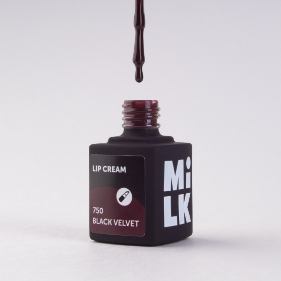 Гель-лак Milk Lip Cream 750 Black Velvet-#223000