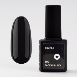 Гель-лак Milk Simple 102 Back in Black