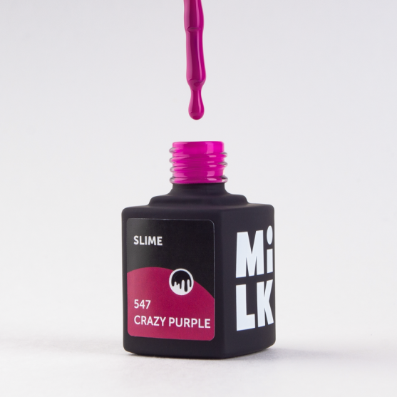 Гель-лак Milk Slime 547 Crazy Purple-#197865