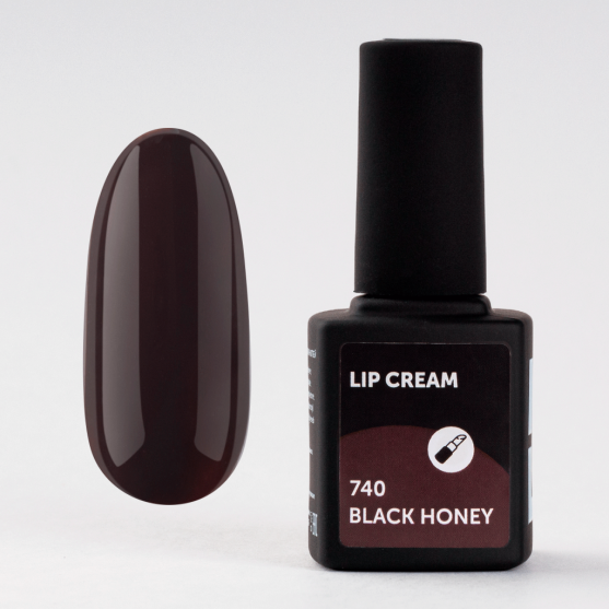 Гель-лак Milk Lip Cream 740 Black Honey-#227044