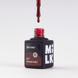 Гель-лак Milk Red Only 837 Drama Free