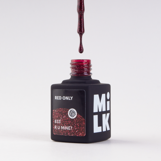 Гель-лак Milk Red Only 833 R U Mine?-#227355