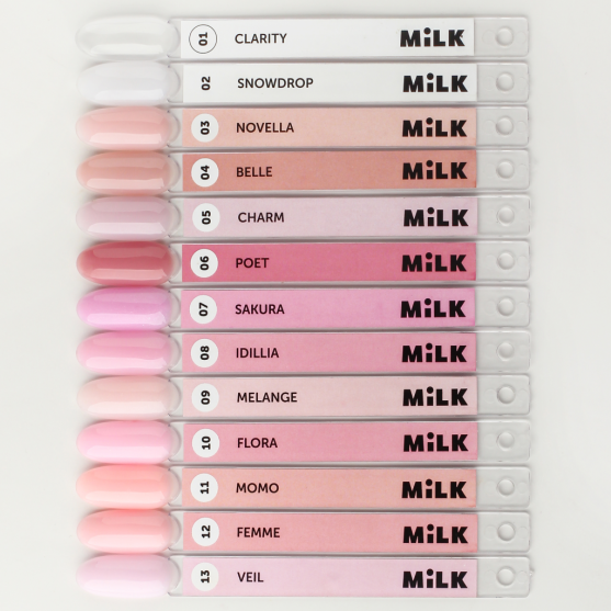 Стикеры на типсы Milk Liquid Polygel 01-13-#200574