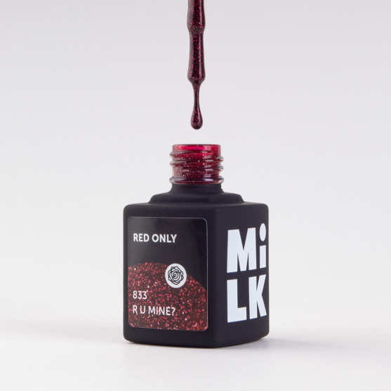 Гель-лак Milk Red Only 833 R U Mine?-#198200