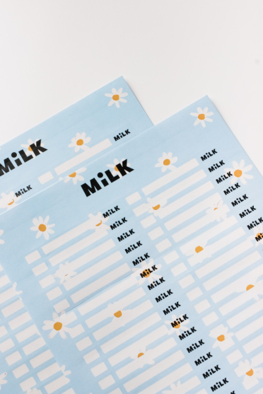 Стикеры на типсы Milk Daisy-#200569