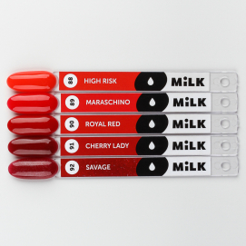 Стикеры на типсы Milk Red Base 88-92